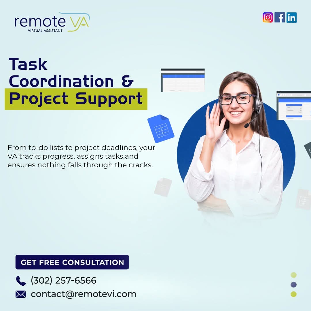 Remote work design concept